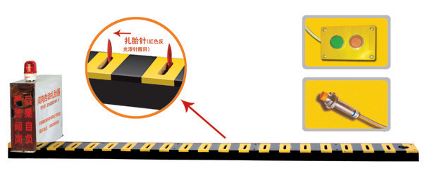 枝江V3嵌入式闯岗自动扎胎器/阻车器